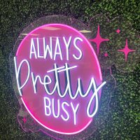 Custom Acrylic Neon Business Sign | Birthday Party Neon Sign | Wedding Neon Sign | Sweet 16 Neon Sign | Bar Bat Mitzvah Neon Sign - Image 12