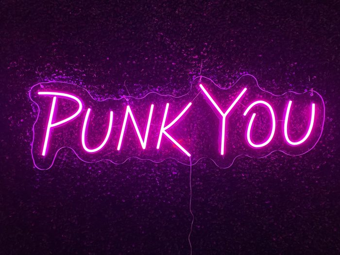 Punk You Acrylic Neon Business Sign | Birthday Party Neon Sign | Wedding Neon Sign | Sweet 16 Neon Sign | Bar Bat Mitzvah Neon Sign - Image 7