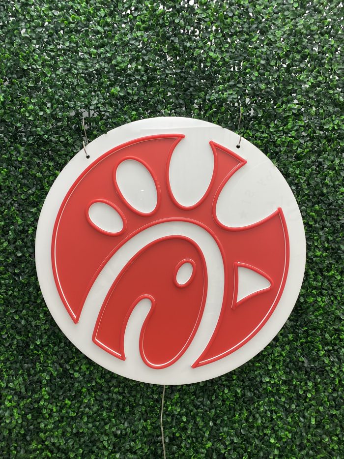 Chick-fil-A Chicken Neon Sign | Acrylic Neon Sign | Custom Neon Sign - Image 12