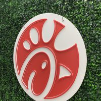 Chick-fil-A Chicken Neon Sign | Acrylic Neon Sign | Custom Neon Sign - Image 4