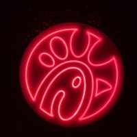 Chick-fil-A Chicken Neon Sign | Acrylic Neon Sign | Custom Neon Sign