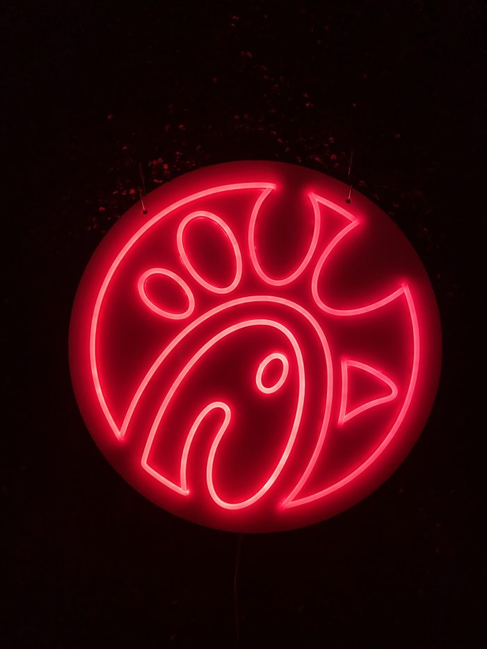 Chick-fil-A Chicken Neon Sign | Acrylic Neon Sign | Custom Neon Sign