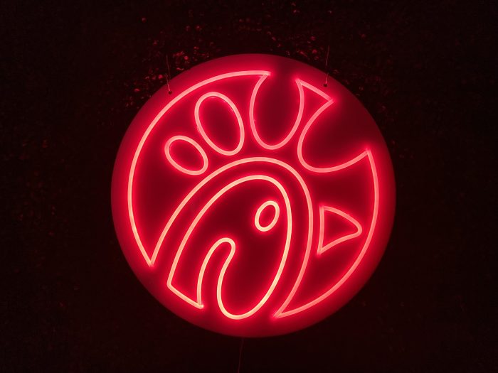 Chick-fil-A Chicken Neon Sign | Acrylic Neon Sign | Custom Neon Sign - Image 3