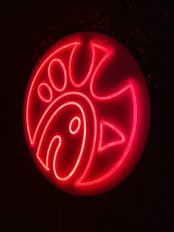 Chick-fil-A Chicken Neon Sign | Acrylic Neon Sign | Custom Neon Sign - Image 5