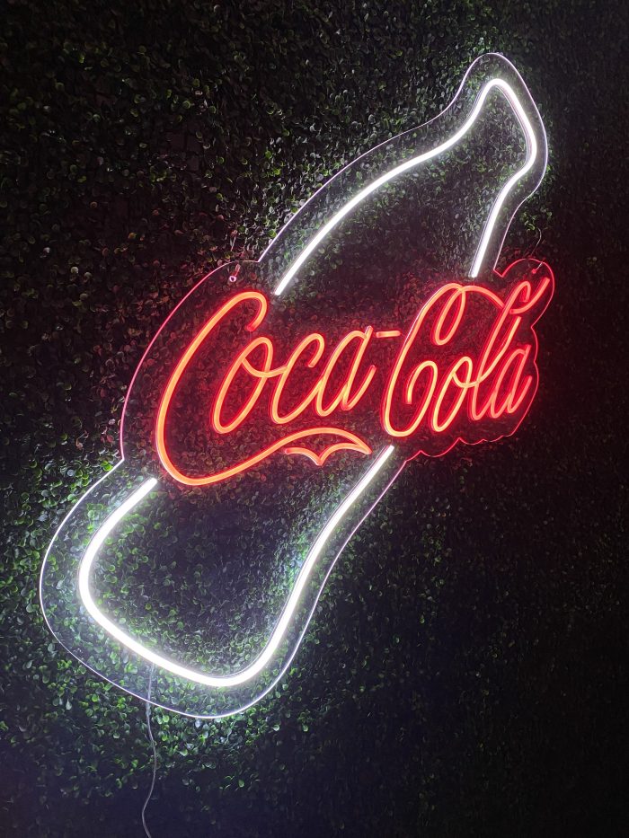 Coca-Cola | Coke Acrylic Neon Sign - Image 3