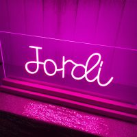 Tabletop Acrylic Neon Sign or Sign in Board with Base | Birthday Party Neon Sign | Sweet 16 Neon Sign | Bar Bat Mitzvah Neon Sign - Image 15