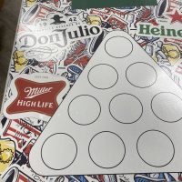 Mexico Inspired Theme Custom Beer Pong Table