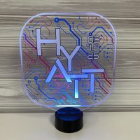 LED Acrylic Light Up Display Centerpiece - Create Your Own With Photo, Text, Logo or Design - Sweet 16, Birthday, Bar/Bat Mitzvah, Weddings, Graduation - Image 11