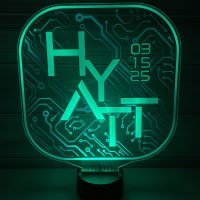 LED Acrylic Light Up Display Centerpiece - Create Your Own With Photo, Text, Logo or Design - Sweet 16, Birthday, Bar/Bat Mitzvah, Weddings, Graduation - Image 6