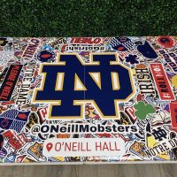 Notre Dame University Inspired Theme Custom Beer Pong Table - Image 4