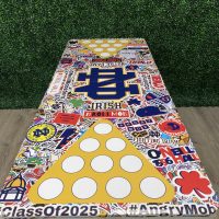 Notre Dame University Inspired Theme Custom Beer Pong Table - Image 3