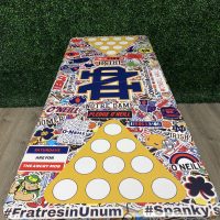 Notre Dame University Inspired Theme Custom Beer Pong Table