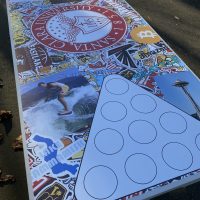 Santa Clara University Inspired Theme Custom Beer Pong Table - Image 3