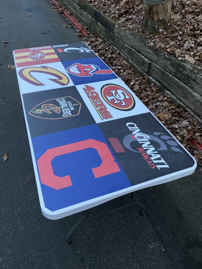 Pick Your Sports Theme Custom Beer Pong Table