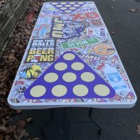 James Madison JMU University Inspired Theme Custom Beer Pong Table