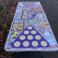 James Madison JMU University Inspired Theme Custom Beer Pong Table - Image 3