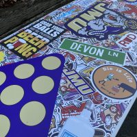James Madison JMU University Inspired Theme Custom Beer Pong Table - Image 4
