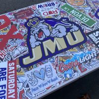 James Madison JMU University Inspired Theme Custom Beer Pong Table - Image 7