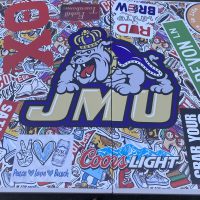 James Madison JMU University Inspired Theme Custom Beer Pong Table - Image 8