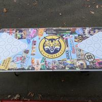 Quinnipiac University Inspired Theme Custom Beer Pong Table - Image 7