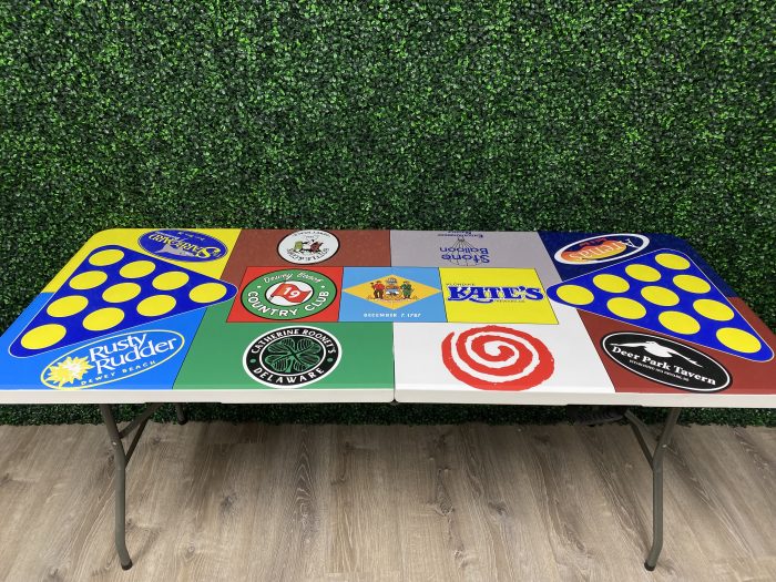 Dewey Beach Inspired Theme Custom Beer Pong Table - Image 9