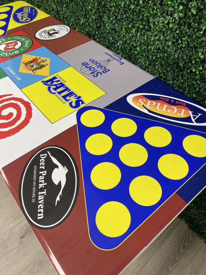 Dewey Beach Inspired Theme Custom Beer Pong Table - Image 5