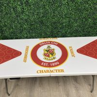 Delta Chi Fraternity Inspired Theme Custom Beer Pong Table - Image 8