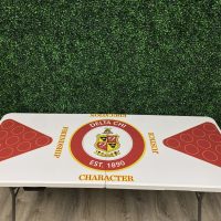 Delta Chi Fraternity Inspired Theme Custom Beer Pong Table - Image 7