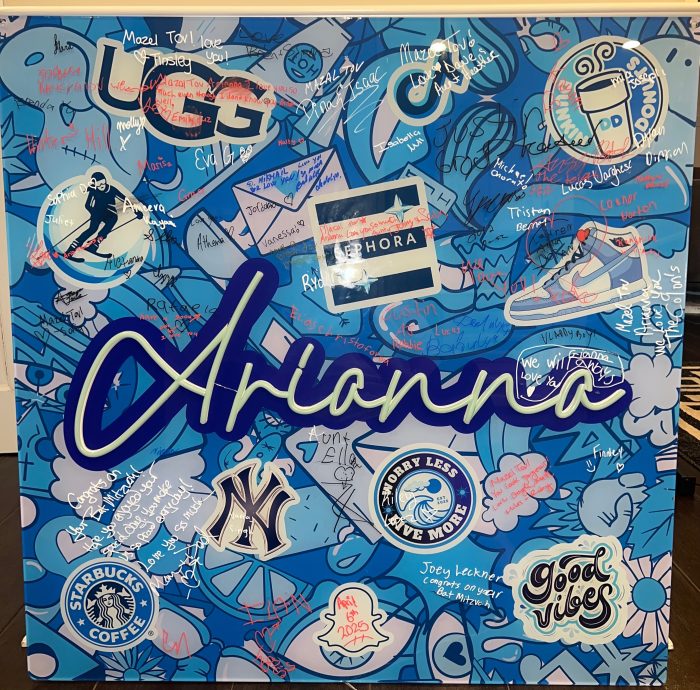 Custom Acrylic Layered + Neon Accent Sign In Board for Events, Wedding, Bar/Bat Mitzvahs - Image 3