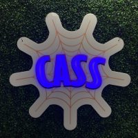 Custom Acrylic Layered + Neon Accent Sign In Board for Events, Wedding, Bar/Bat Mitzvahs