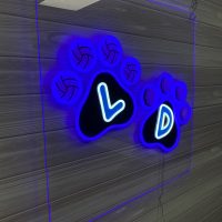 Custom Acrylic Layered + Neon Accent Sign In Board for Events, Wedding, Bar/Bat Mitzvahs - Image 12