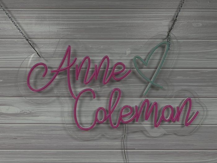 Custom Acrylic Neon Sign | Birthday Party Neon Sign | Wedding Neon Sign | Sweet 16 Neon Sign | Bar Bat Mitzvah Neon Sign - Image 3