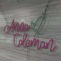 Custom Acrylic Neon Sign | Birthday Party Neon Sign | Wedding Neon Sign | Sweet 16 Neon Sign | Bar Bat Mitzvah Neon Sign - Image 5