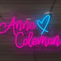 Custom Acrylic Neon Sign | Birthday Party Neon Sign | Wedding Neon Sign | Sweet 16 Neon Sign | Bar Bat Mitzvah Neon Sign - Image 2