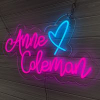 Custom Acrylic Neon Sign | Birthday Party Neon Sign | Wedding Neon Sign | Sweet 16 Neon Sign | Bar Bat Mitzvah Neon Sign - Image 7