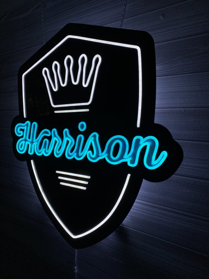 Custom Acrylic Layered + Neon Accent Sign In Board for Events, Wedding, Bar/Bat Mitzvahs - Image 7