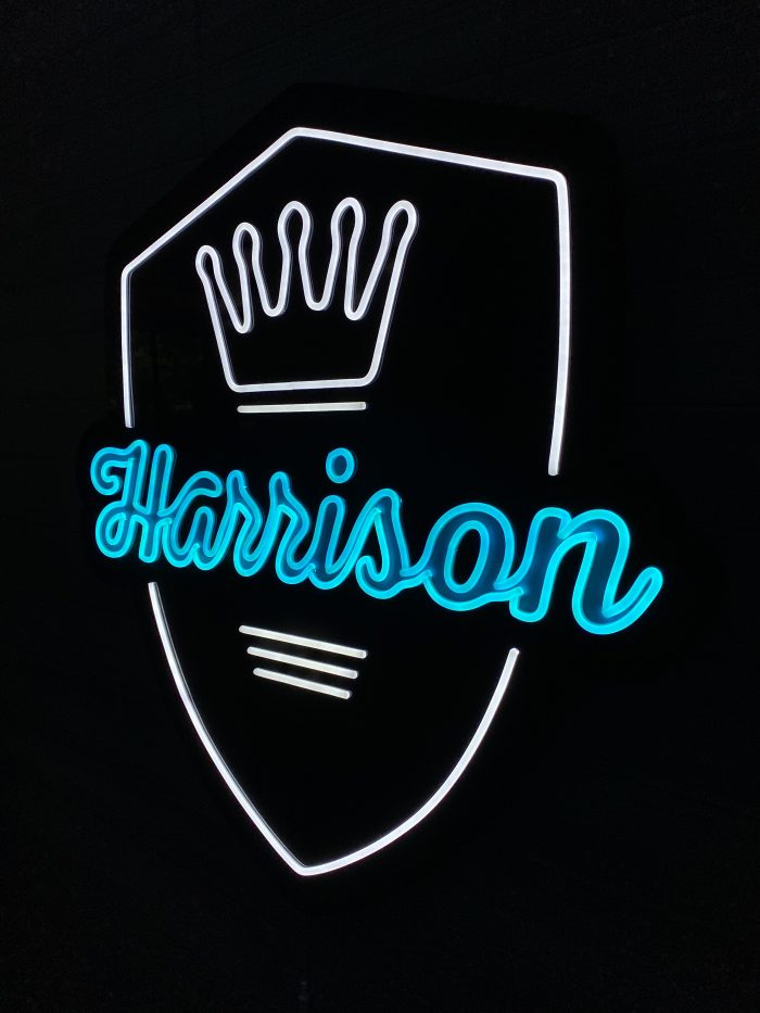 Custom Acrylic Layered + Neon Accent Sign In Board for Events, Wedding, Bar/Bat Mitzvahs - Image 13