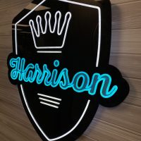 Custom Acrylic Layered + Neon Accent Sign In Board for Events, Wedding, Bar/Bat Mitzvahs - Image 4