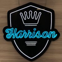 Custom Acrylic Layered + Neon Accent Sign In Board for Events, Wedding, Bar/Bat Mitzvahs - Image 9