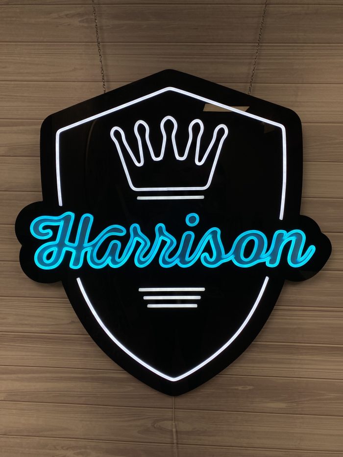Custom Acrylic Layered + Neon Accent Sign In Board for Events, Wedding, Bar/Bat Mitzvahs - Image 9