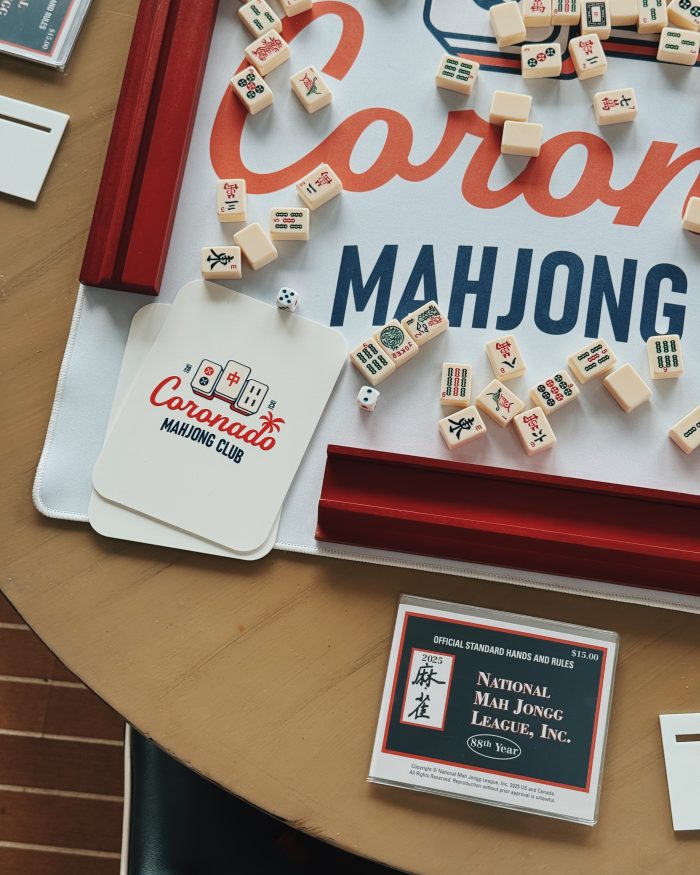 Coronado Mahjong Club White MahJong Mat Tablecloth - Image 4