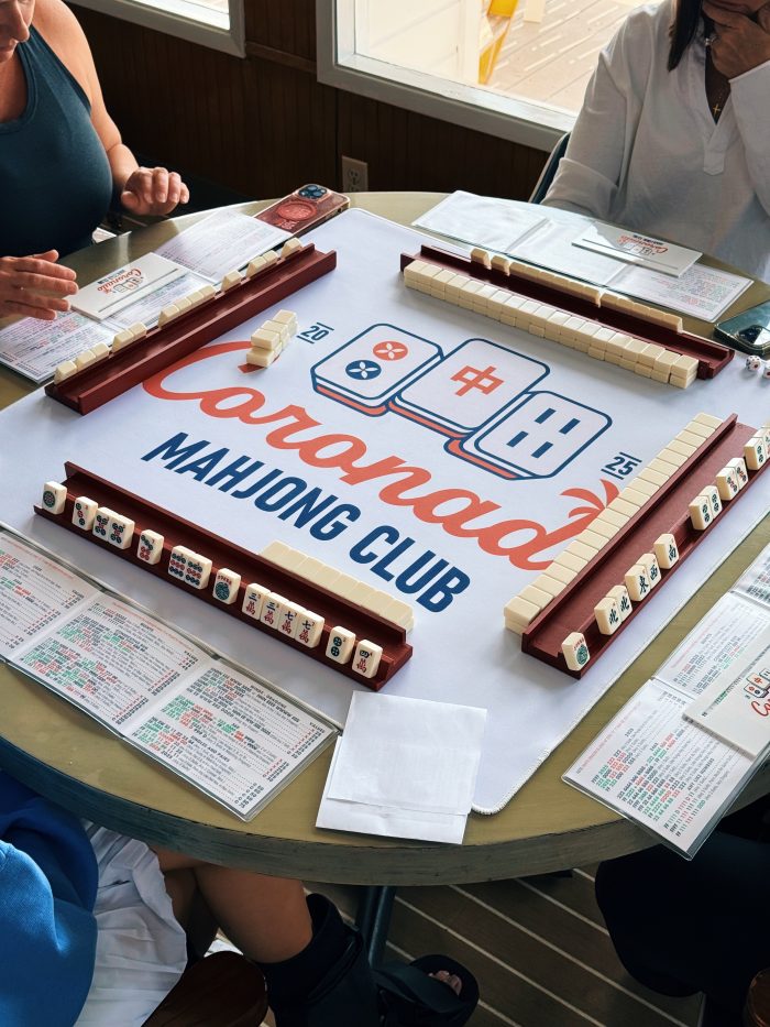 Coronado Mahjong Club White MahJong Mat Tablecloth - Image 9
