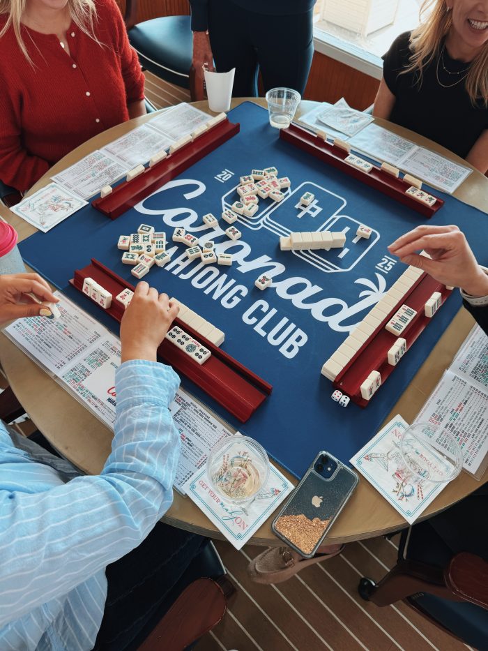 Coronado Mahjong Club White MahJong Mat Tablecloth - Image 10