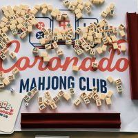 Coronado Mahjong Club White MahJong Mat Tablecloth - Image 2