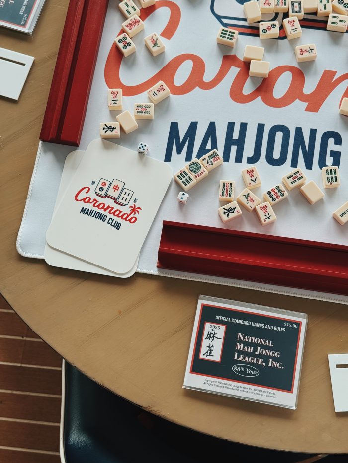 Coronado Mahjong Club White MahJong Mat Tablecloth - Image 7