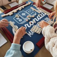 Coronado Mahjong Club White MahJong Mat Tablecloth - Image 5