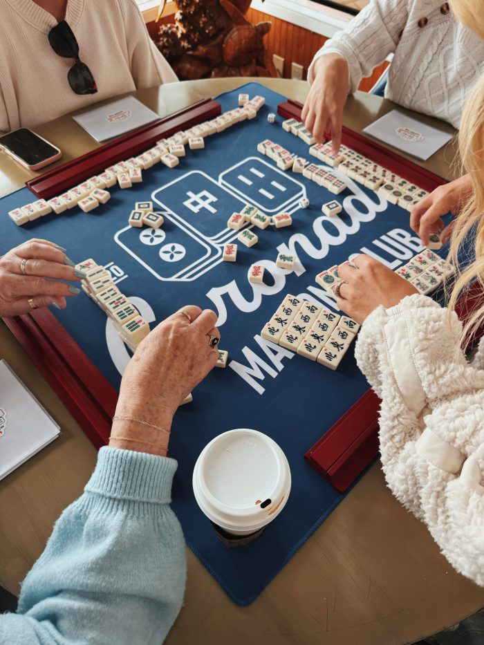 Coronado Mahjong Club White MahJong Mat Tablecloth - Image 5