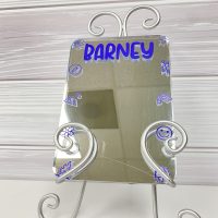 Bunk Mirror with Camp Name 5"x7" Mirrored Acrylic with Double Sided Tape