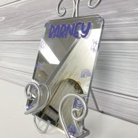 Bunk Mirror with Camp Name 5"x7" Mirrored Acrylic with Double Sided Tape - Image 15