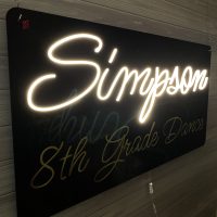 Custom Acrylic Layered + Neon Accent Sign In Board for Events, Wedding, Bar/Bat Mitzvahs - Image 13